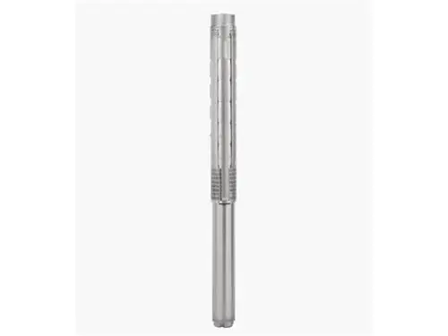 Sichtbare Unterwasserpumpe von Grundfos mit robustem Gehäuse und Kompaktbauweise. Ideal für den Einsatz in anspruchsvollen Umgebungen.